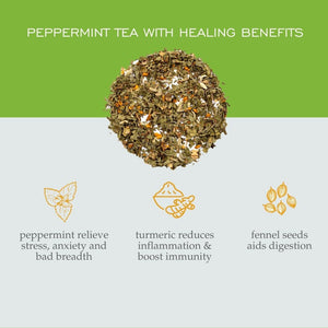 
                  
                    Organic Peppermint Loose Leaf Tea - Summer
                  
                