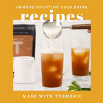 Cold Drinks with Turmeric Recipe Book